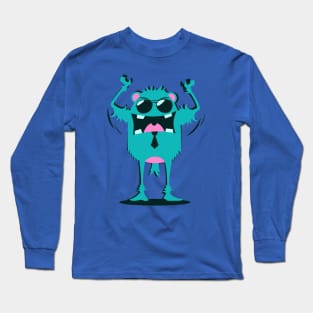 FURRY MONSTER #3 Long Sleeve T-Shirt